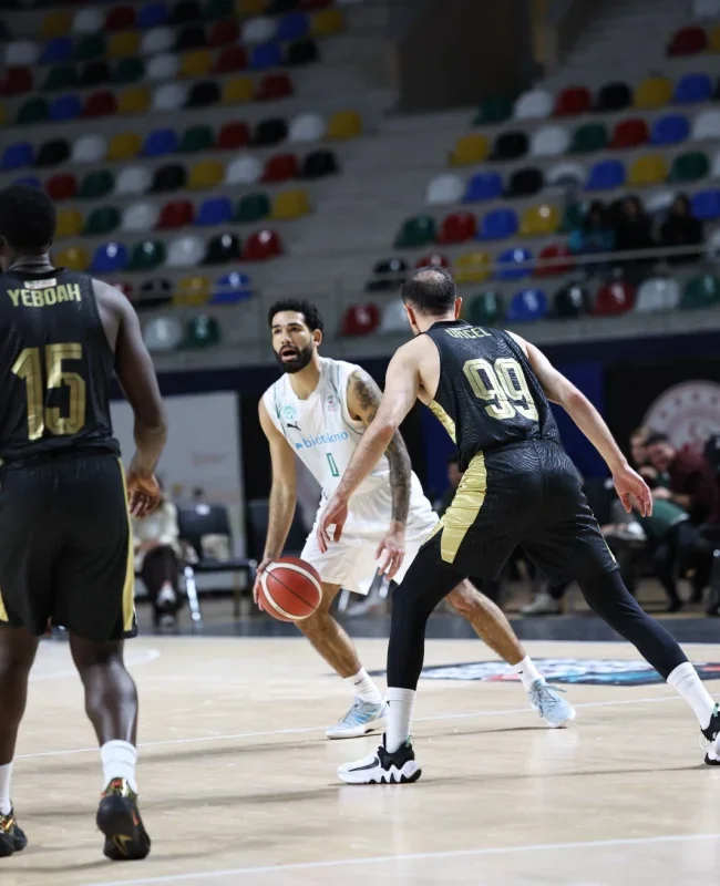 Trabzonspor, Körfez Basket'i deplasmanda 94-86 yendi