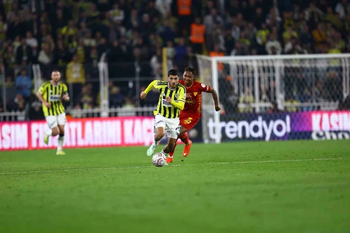 Fenerbahçe, Göztepe karşısında ilk yarıyı önde kapattı
