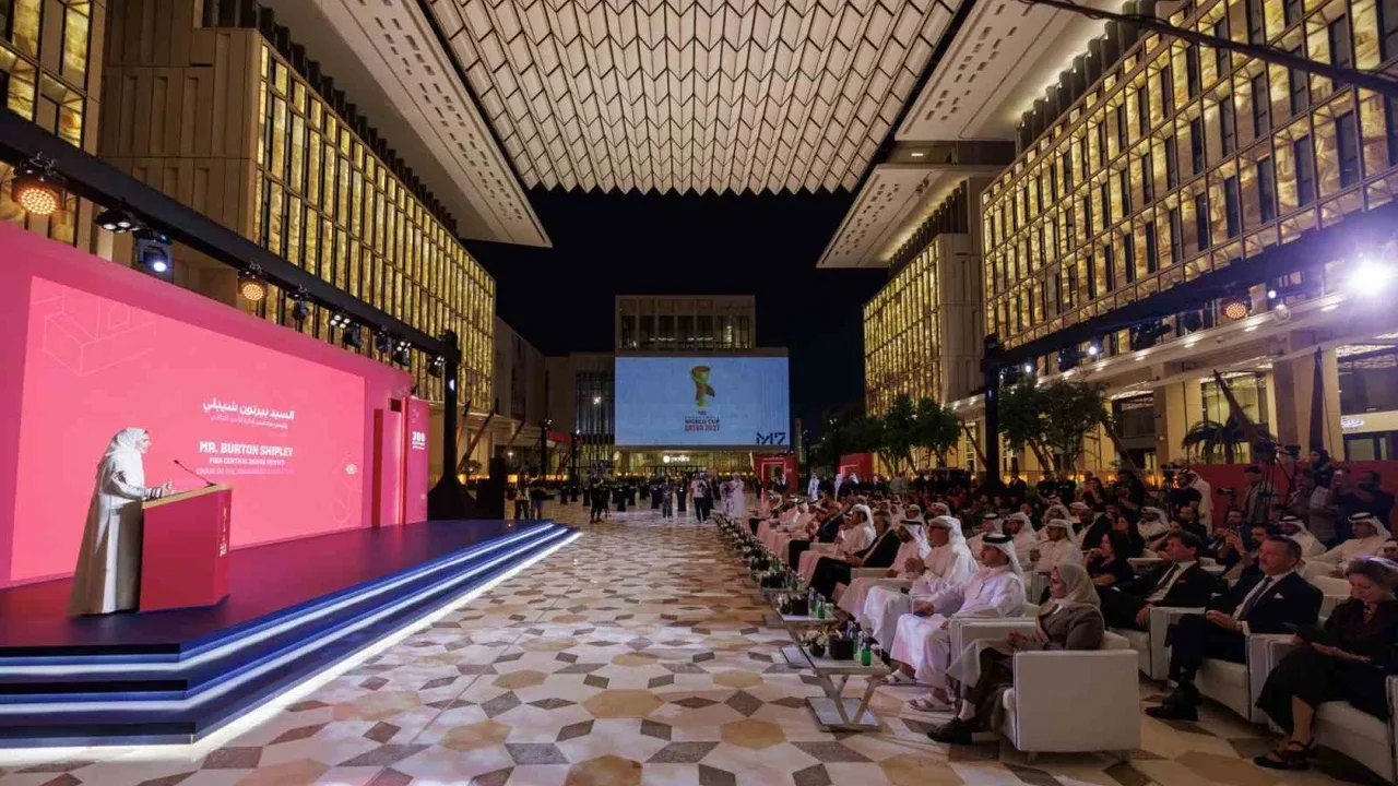 Hidayet Türkoğlu Doha'daki Dünya Kupası törenine katıldı