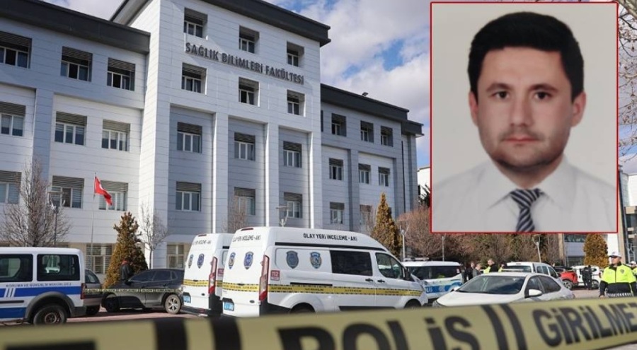Konya'da fakültede dekan yardımcısı vuruldu
