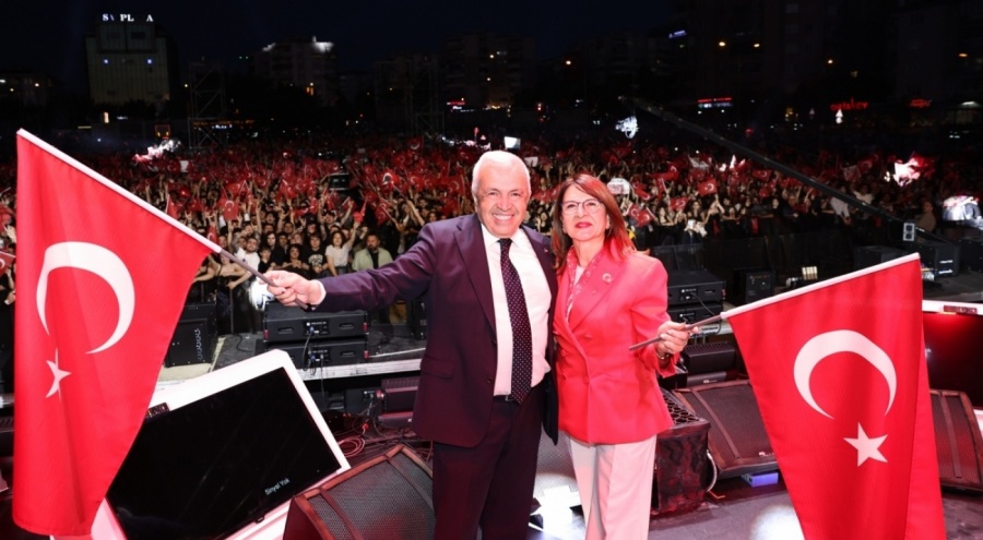 19 Mayıs, Nilüfer'de coşkuyla kutlandı
