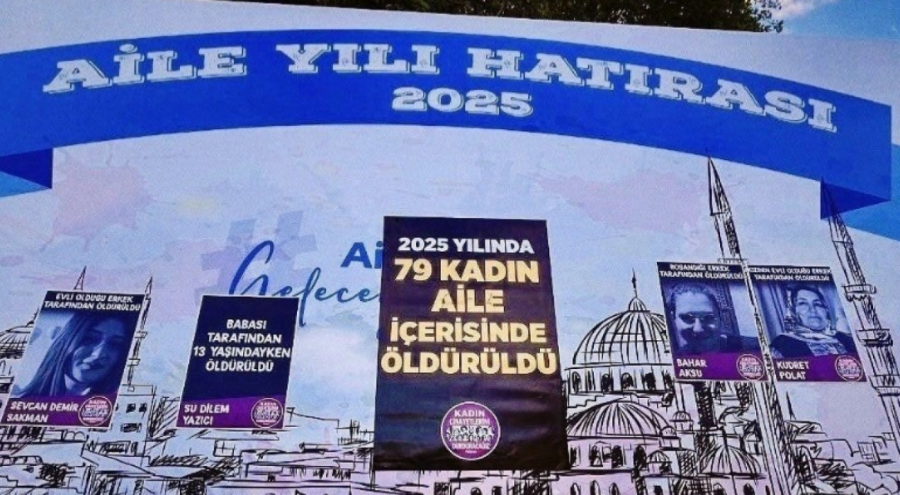 Aile Bakanlığı'nın 'Aile Yılı' Panosu Kadınları Ayağa Kaldırdı