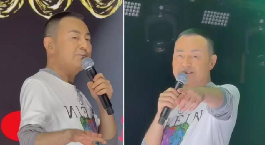 Serdar Ortaç yıllar sonra sahnede yardım almadan yürüdü