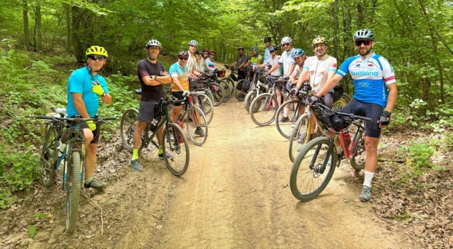 Mysia Yolları'nda doğa ve pedallar buluştu