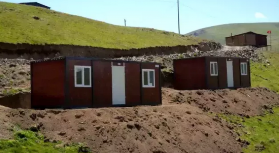 Yaylayı bir gecede konteyner ile doldurdular, bölge halkı isyanda