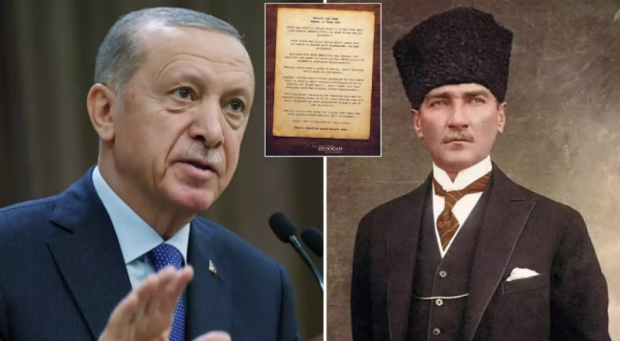 Cumhurbaşkanı Erdoğan, Atatürk'ün Gönderdiği Telgrafı Paylaştı: Bu Ülkeyi Kuran Esas İrade Budur