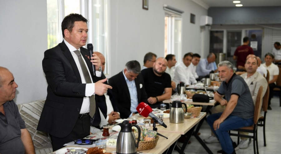 Başkan Aydın Güneştepe'de halkın taleplerini dinledi